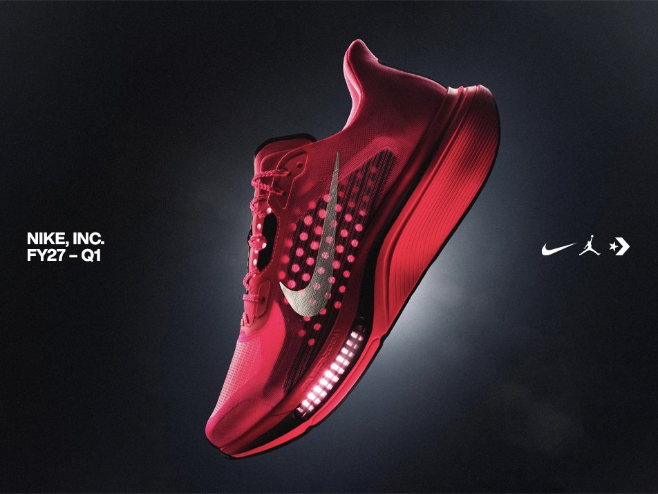Nike Posts Lower First-Quarter Sales as It Unveils "Pace" Restructuring