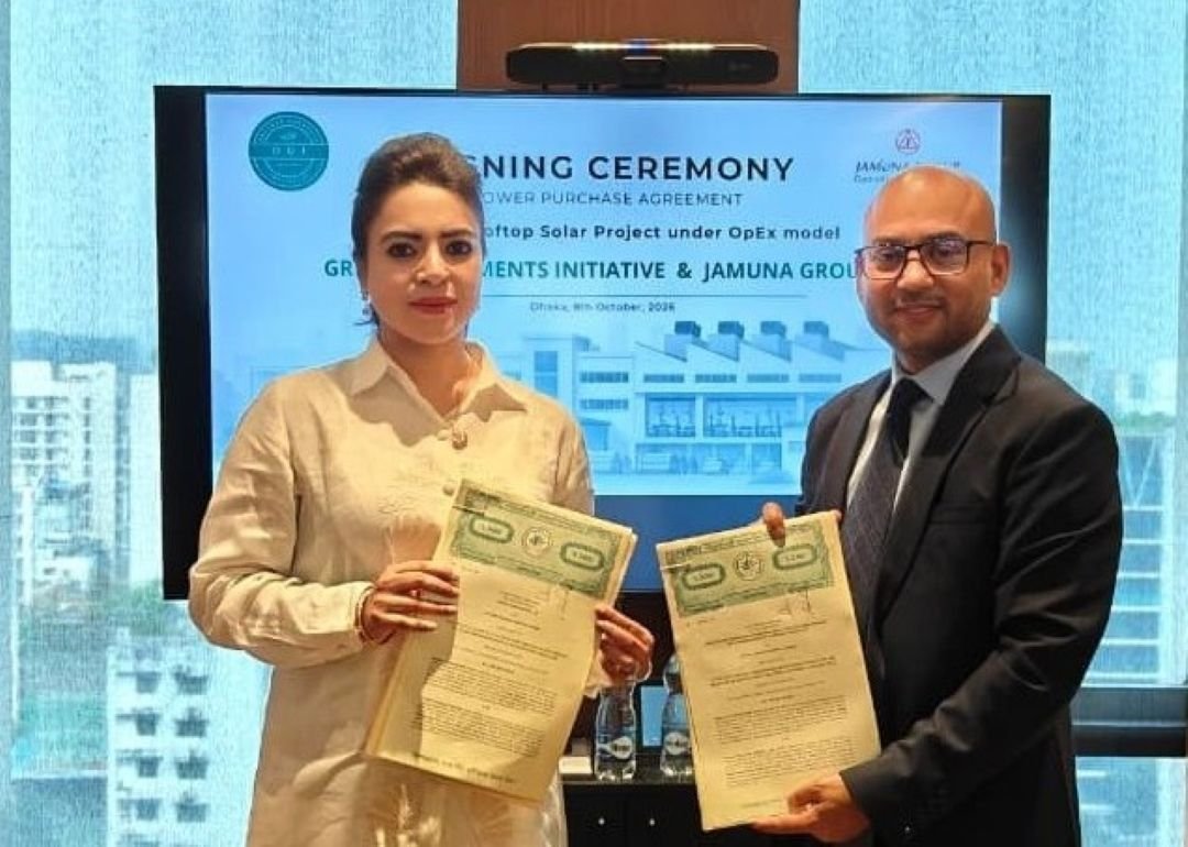 BESTSELLER-Backed GGI Signs Landmark Rooftop Solar Deal With Jamuna Group, Cutting 30,000 Tonnes of CO₂ a Year