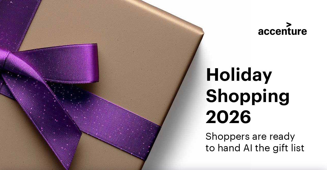Accenture Report: AI to influence fashion shopping, US shoppers plan to spend an average of $737 during the 2026 holiday season